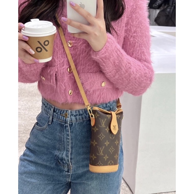 TÚI LV FOLD ME POUCH SZ11 DA THẬT