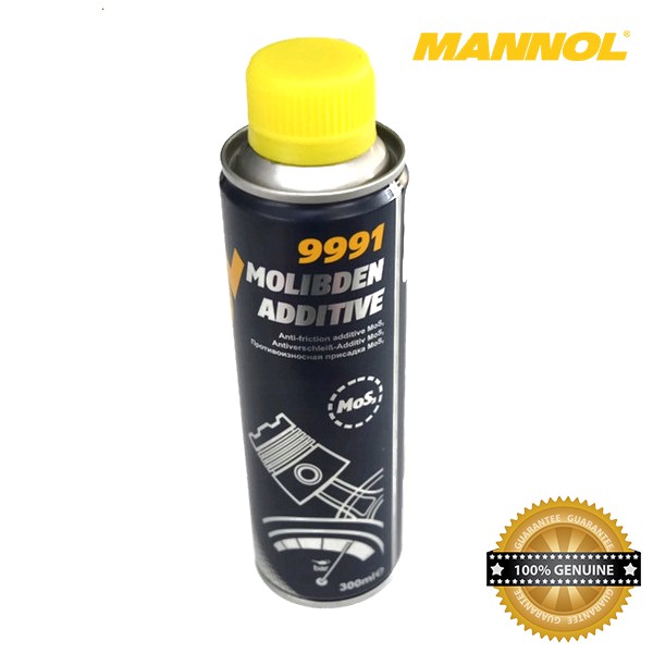 [Cao Cấp] Phụ Gia Làm Tăng Độ Trơn Của Nhớt, Giảm Ma Sát MANNOL 9991 Molibden Additive 300ML