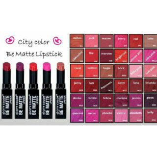 SON LÌ CITY COLOR BE MATTE LIPSTICK