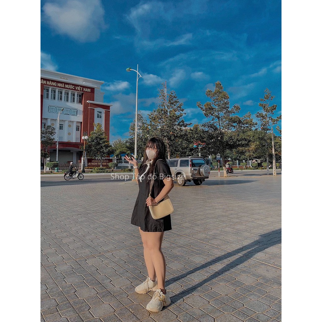 ĐẦM POLO VIỀN CỔ PHỐI TRẮNG BODY ÔM DÁNG SIÊU XINH  💕💕💕