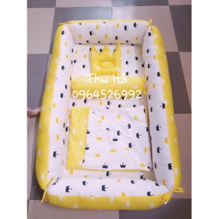Set nôi, gối đầu và chăn