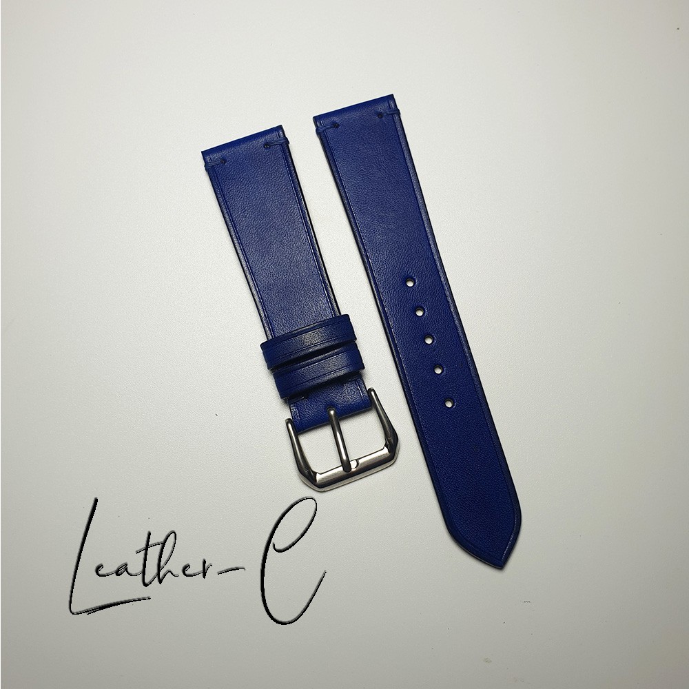 Dây đeo đồng hồ da bò màu xanh Navy-Blue DBXN05TẶNGKÈMKHÓA+DỤNGCỤTHAYDÂY+BH24tháng