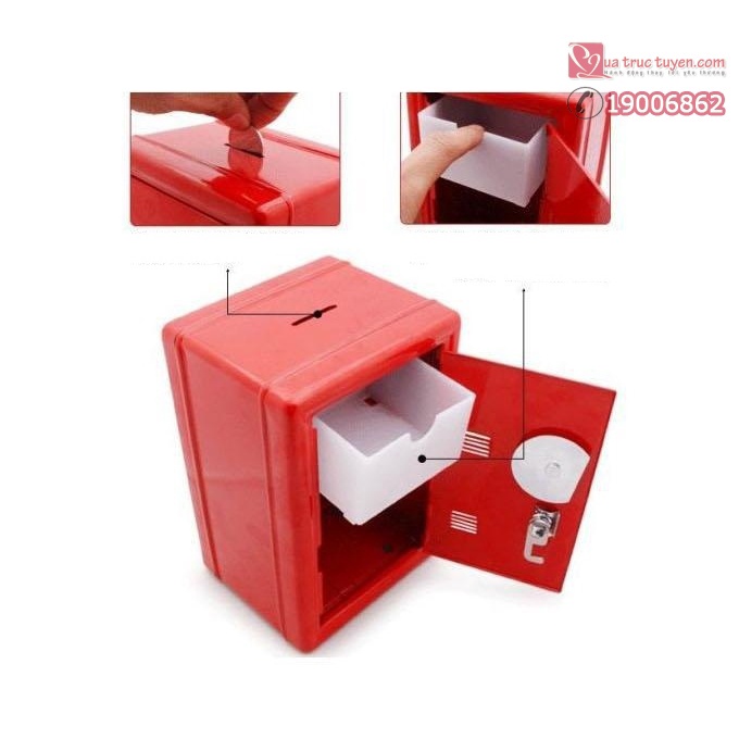 Két sắt bảo mật mini CH-0431 18x12x10cm -FREESHIP