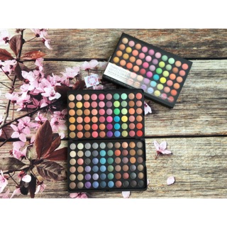 Bảng màu bh + phấn highlight aoa + kem lót aoa