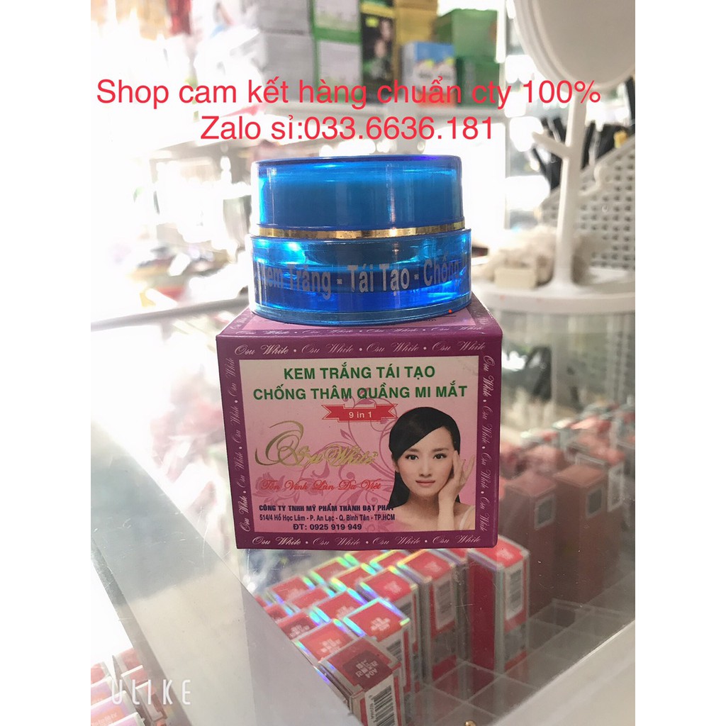 kem osuwhite trắng da tái tạo -chống thâm quầng mi mắt 25g