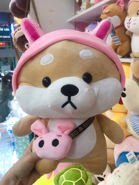 Chó bông Shiba Cosplay siêu cute 40 cm | BigBuy360 - bigbuy360.vn