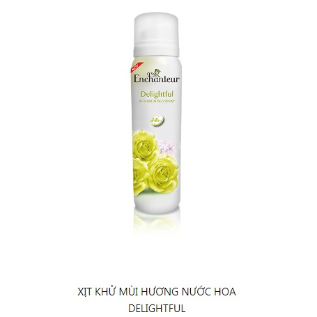 Xịt khử mùi hương nước hoa Charming l Magic l Romantic l Sensation l Delightful 150ml