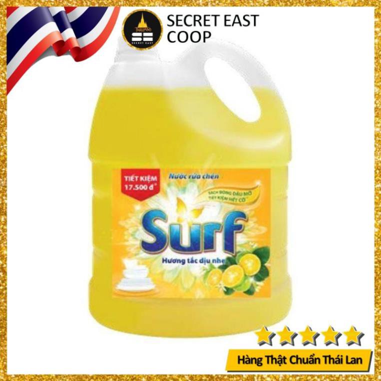 [CHINH HANG]  Nước Rửa Chén Surf Hương Tắc 1,5kg - SECRETEAST COOP