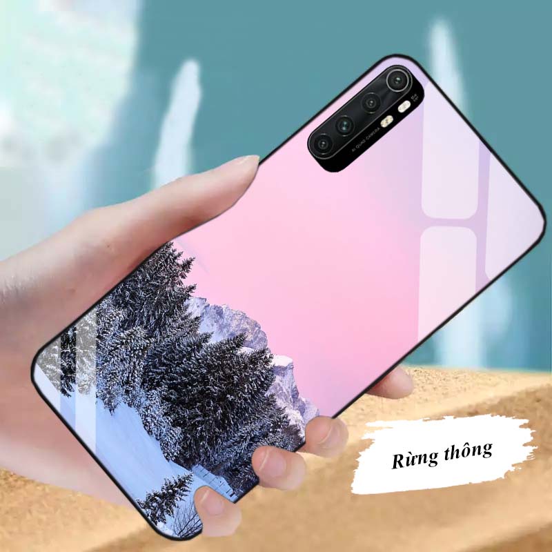 Ốp Lưng XIAOMI MI Note 10, Mi Note 10 Pro, Mi Note 10 Lite Mặt kính cường lực Cao Cấp, Sang Trọng thiết kế Độc Quyền