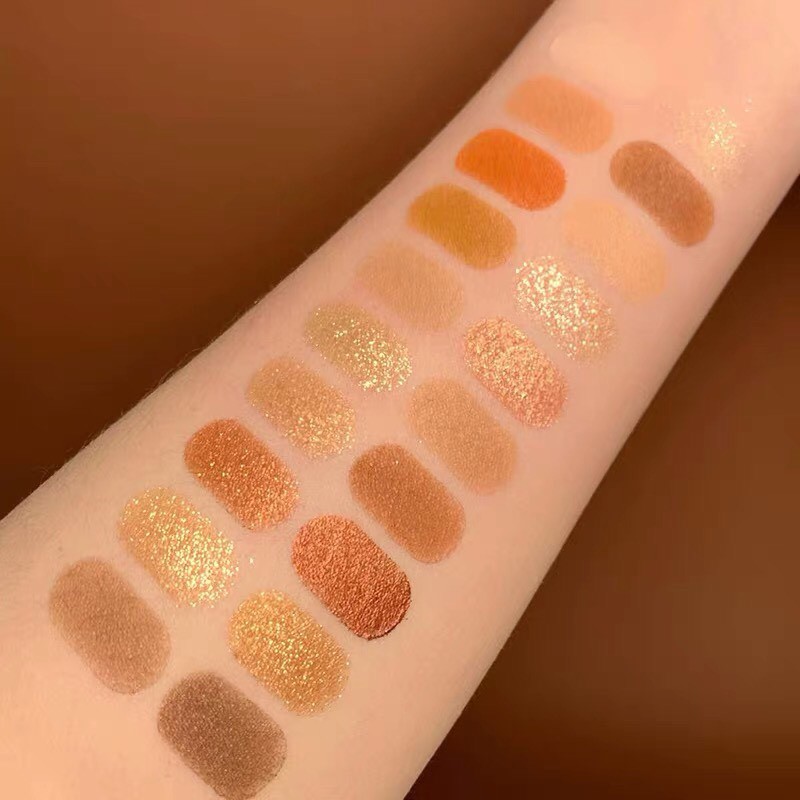 Bảng mắt 20 màu XIYUAN lấp lánh siêu sang chảnh Chestnut Twenty Color Eyeshadow Powder Palette XIYU03 | BigBuy360 - bigbuy360.vn