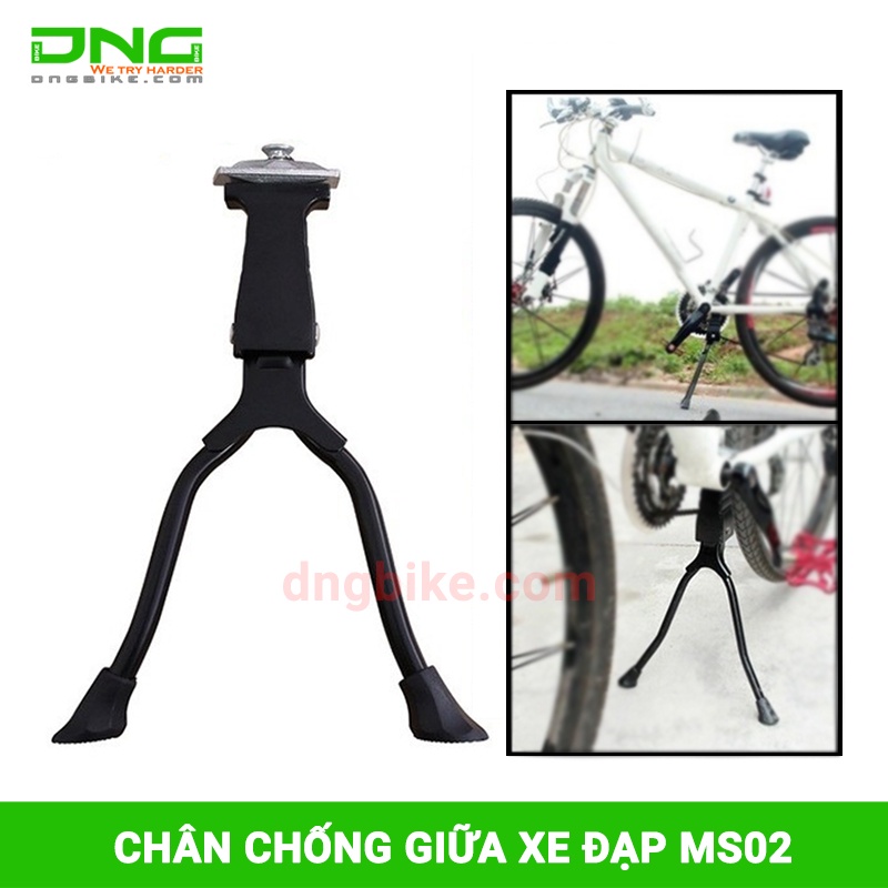 Chân chống dựng giữa xe đạp MS02