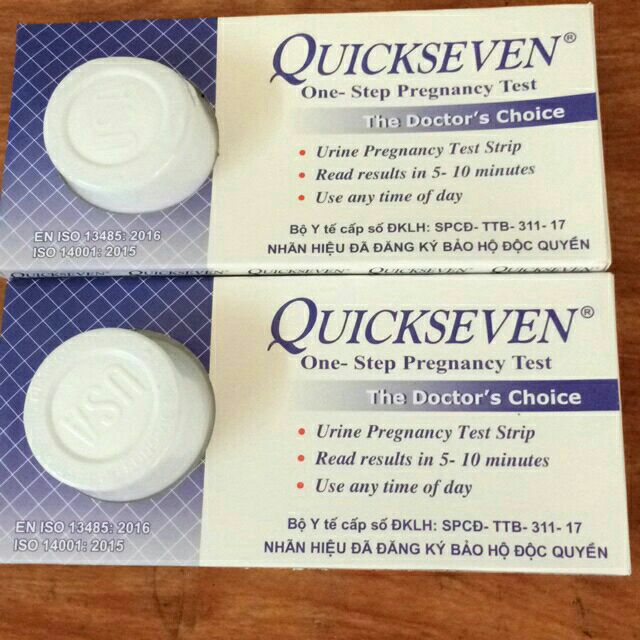 Que thử thai Quikseven