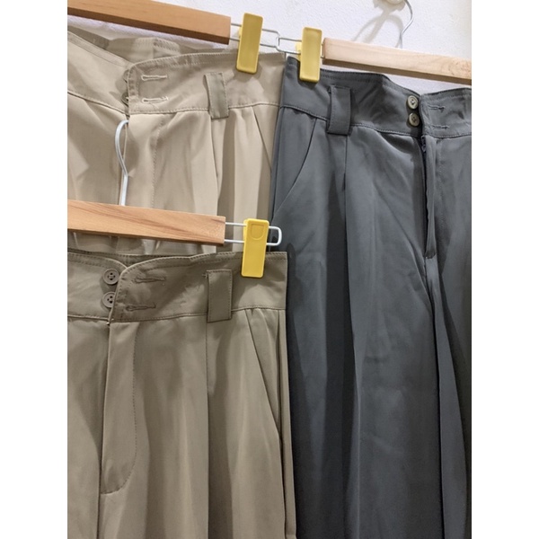 Quần vải clothing 2 cúc viền from siêu đẹp - hàng có sẵn