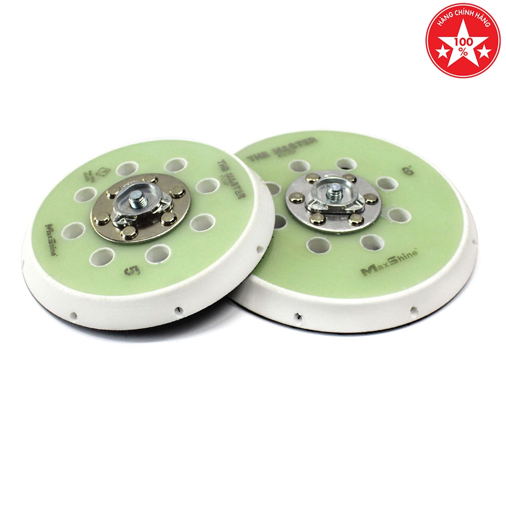 Đế gắn phớt đánh bóng cho máy lệch tâm Maxshine 5″/6″ Dual Action Backing Plate