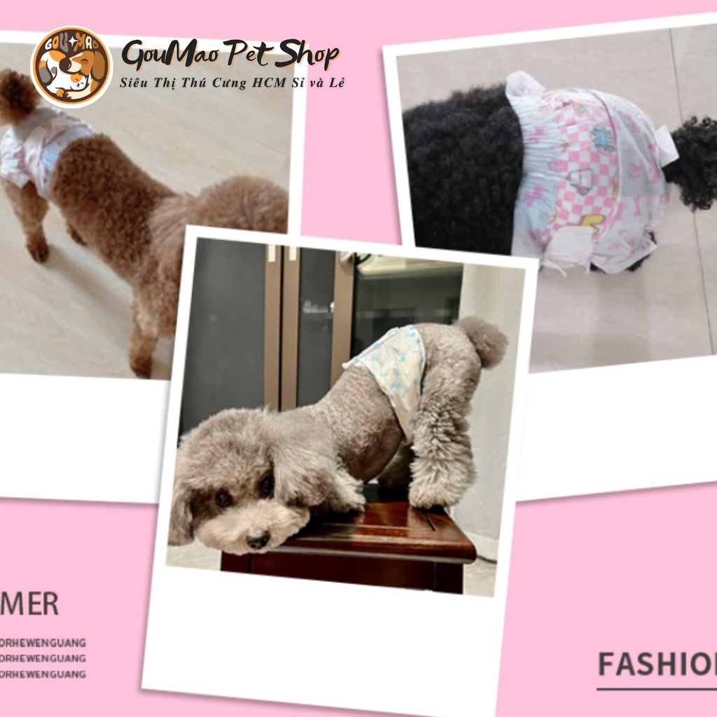 Bỉm / Tả Cái Dono, Bỉm Dành Riêng Cho Chó Đực, Hàng Nhập Khẩu Chất Lượng Cao