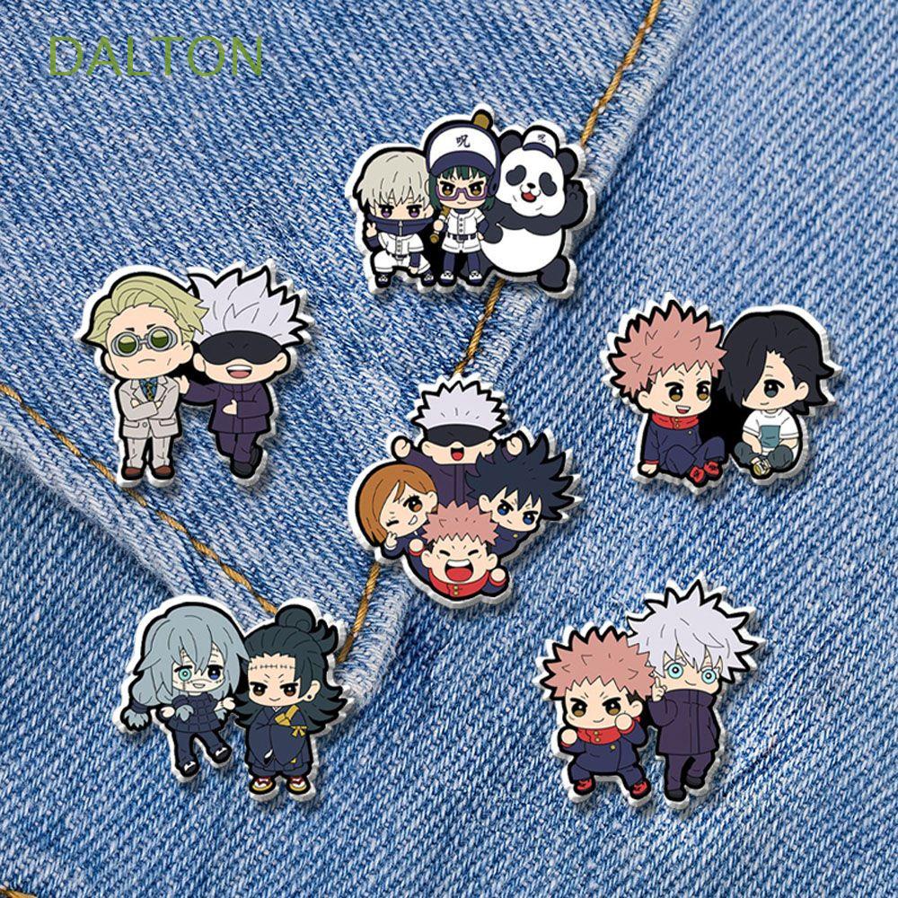 Huy Hiệu Cài Áo Bằng Acrylic In Hoạt Hình Anime Nhật Bản Dễ Thương
