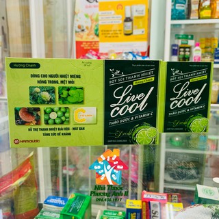 Bột sủi thanh nhiệt Live Cool