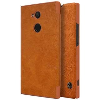 Bao da Sony Xperia XA2 chính hãng Nillkin Qin Leather Case
