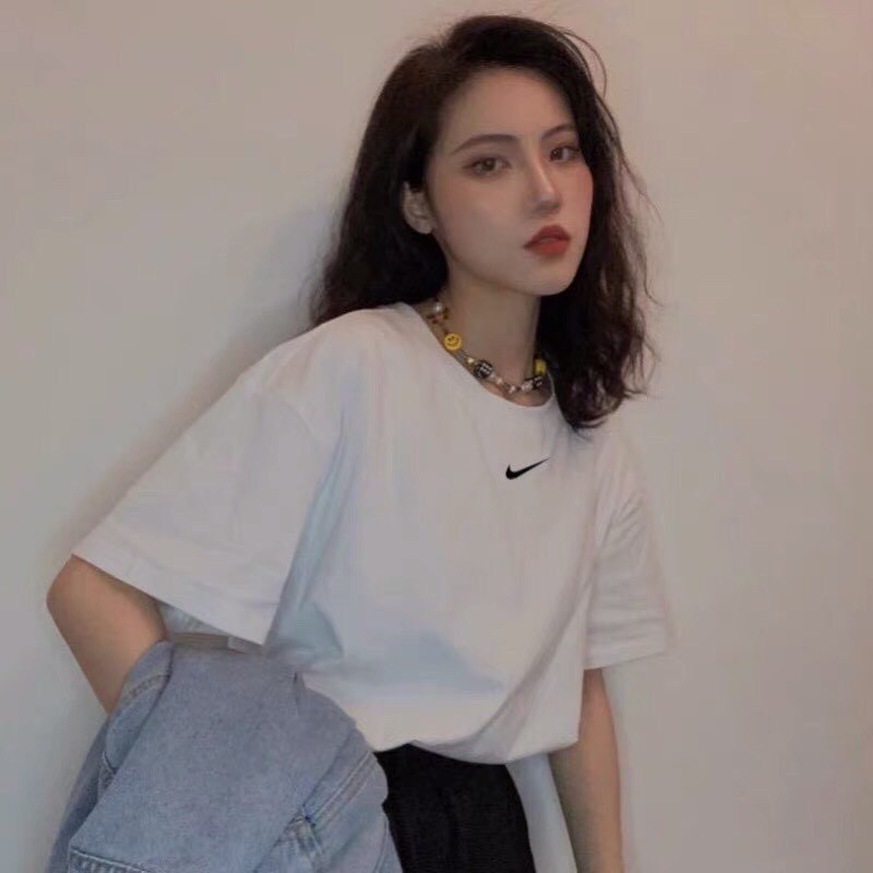 Áo thun nike tick thêu (tick thêu xịn) chất liệu cotton hàng chính hãng - SHOP Q&V | BigBuy360 - bigbuy360.vn