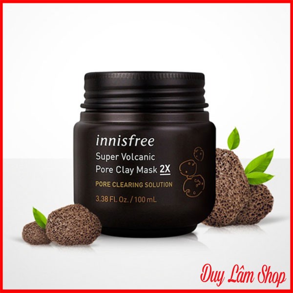 Mặt nạ đất sét Innisfree Super Volcanic Pore Clay Mask 100ml‎