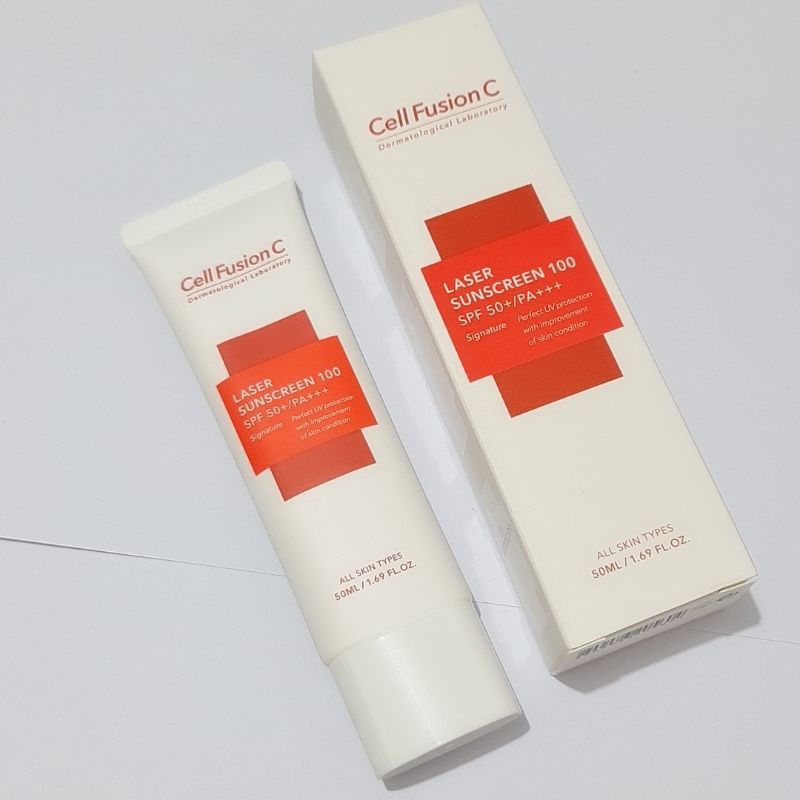 Kem chống nắng cho da thường nhạy cảm Laser Sunscreen 100 Cell Fusion C SPF 50+ PA+++