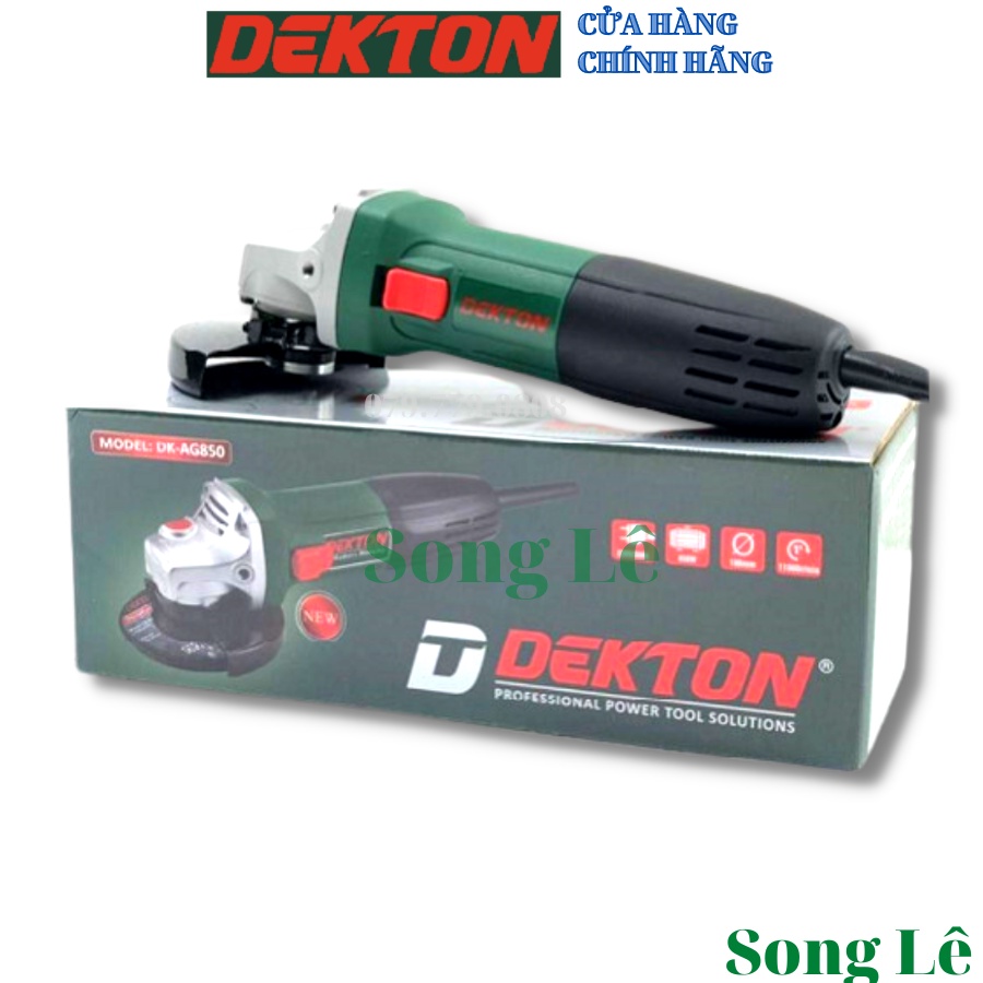 Máy mài góc 100mm Chính hãng Dekton DK-AG850