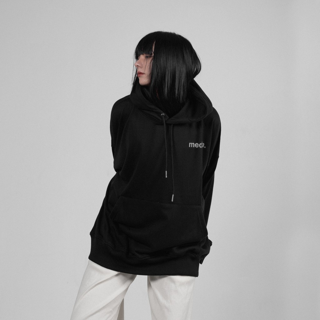 ÁO MEDISN PARANOID BLACK HOODIE