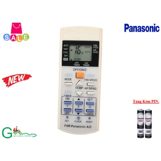Điều khiển điều hòa Panasonic dùng cho CU/CS- 9000BTU 12000BTU 18000BTU 1 chiều 2 chiều-Hàng tốt,chất lượng-Mới 100%