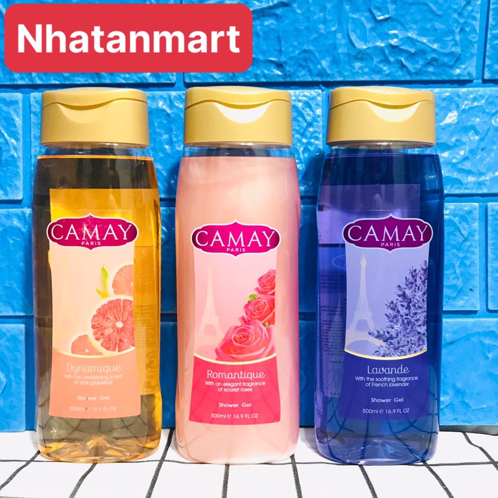 Sữa Tắm Camay Chiết Xuất Từ Thiên Nhiên Chai 500ml
