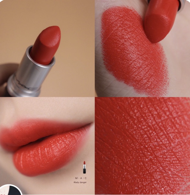 Son mac RUBY WOO, LADY DANGER, RELENLESSLY RED