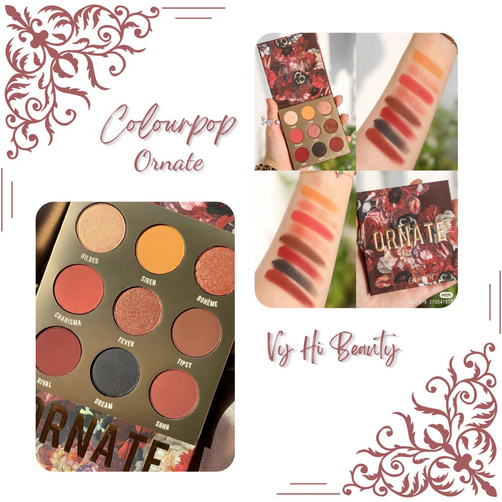 Bảng mắt Colourpop Ornate