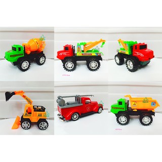 Xe mô hình đồ chơi xe xây dựng xe tải cần cẩu máy xúc xe ben xe bồn Diệp Linh