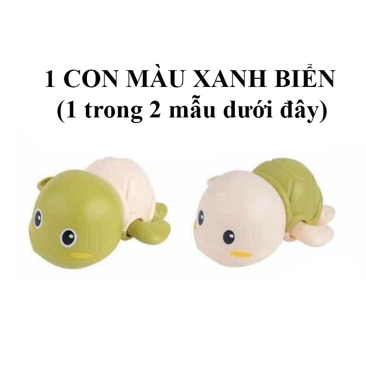 Rùa bơi nước đồ chơi nhà tắm cho bé vui nhộn dễ thương nhựa nguyên sinh an toàn