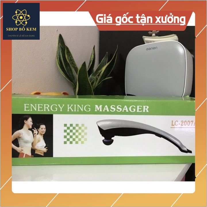 Máy massage cầm tay, Máy đấm lưng cầm tay (3 Đầu Massage)