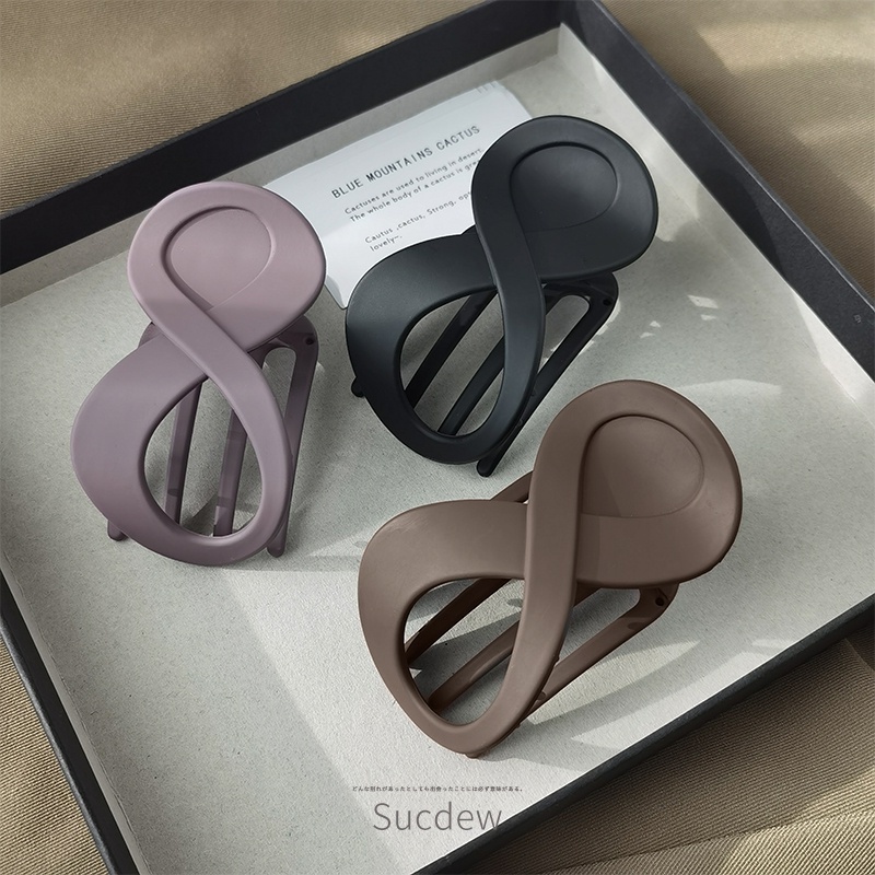 Kẹp Tóc Cá Mập Cỡ Lớn Màu Kẹo Ngọt Chất Lượng Cao Nhập Khẩu Từ Hàn Quốc