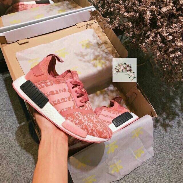 Giày  thể  thao  sneaker nmd r1 raw  pink