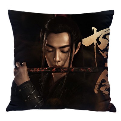 [SẴN] GỐI IN HÌNH TIÊU CHIẾN TRẦN TÌNH LỆNH SIZE 40*40