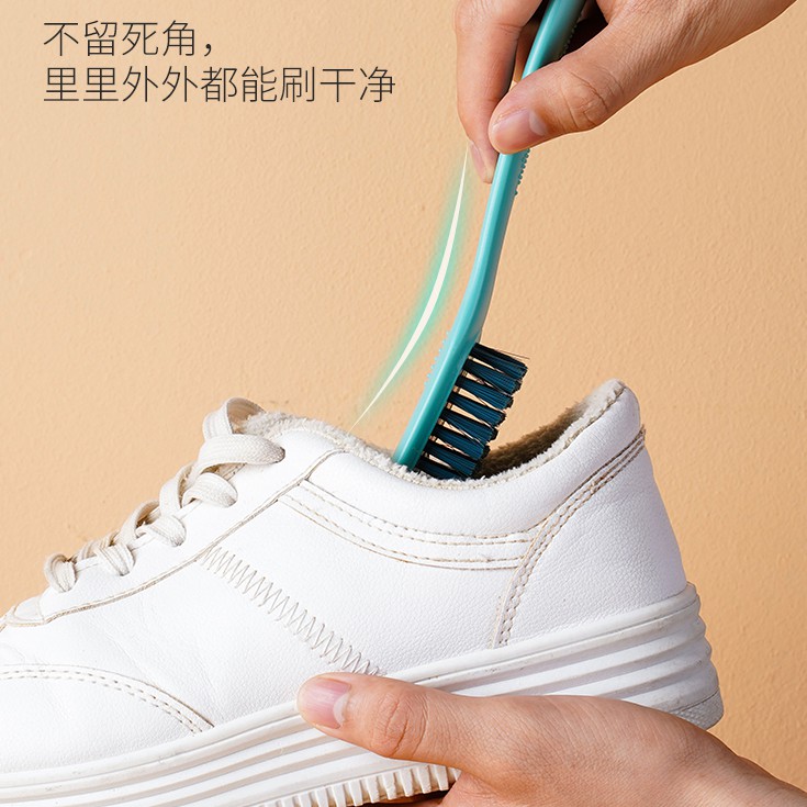 Bàn chải đánh giày lông mềm dùng trong gia đình không làm đau giày và bàn chải đánh giày