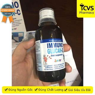 Immuno Glucan C Syrup - Siro hỗ trợ tăng cường sức đề kháng, nâng cao sức khỏe đường hô hấp trên - cvspharmacy