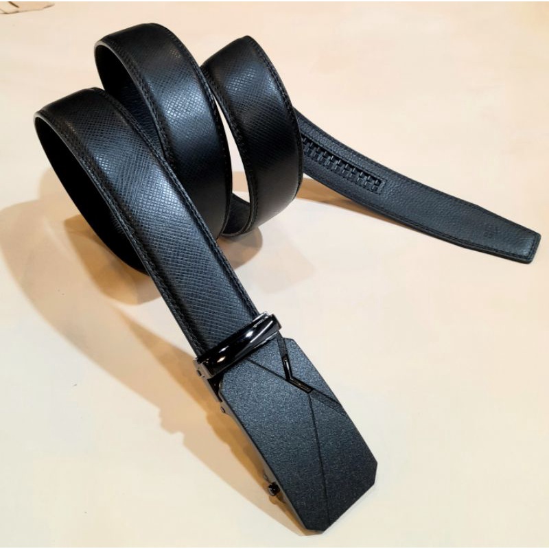 Thắt lưng handmade da bò saffiano đầu tự động Leather World