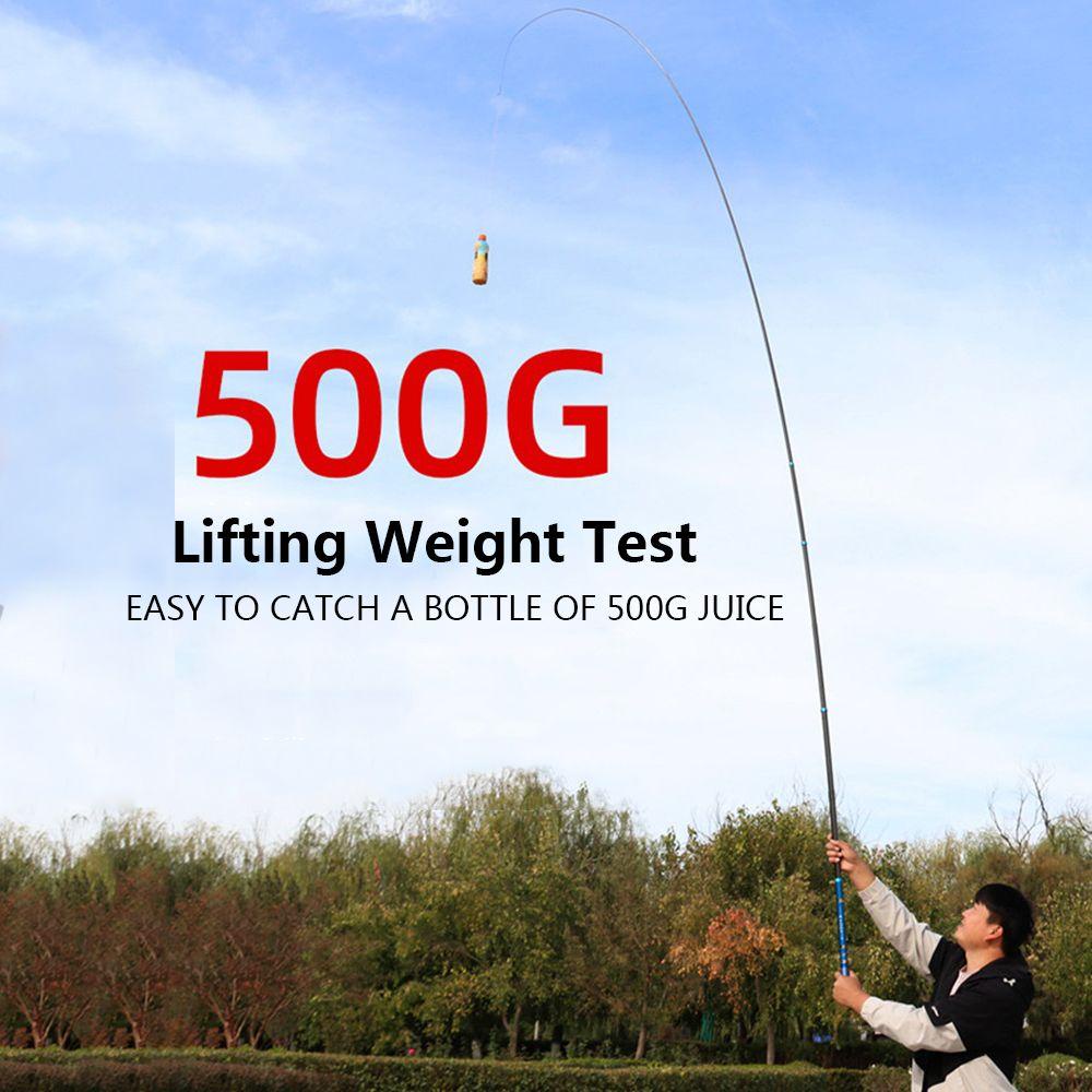 MUVAKO Cần Câu Cá Bằng Carbon Siêu Nhẹ 3.6M 4.5M 5.4M 6.3M