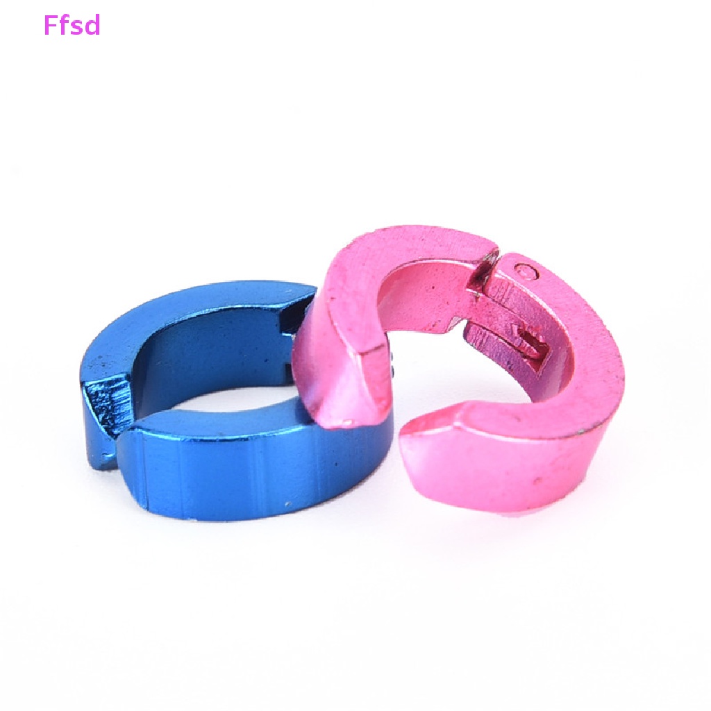 {Ffsd} Khuyên Tai Dạng Kẹp Bằng Thép Titan Không Cần Xỏ Khuyên Trang Sức Cho Nam Và Nữ Bán Chạy