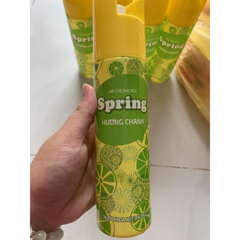 SIÊU RẺ © Nước xịt phòng Spring hương chanh 280ml