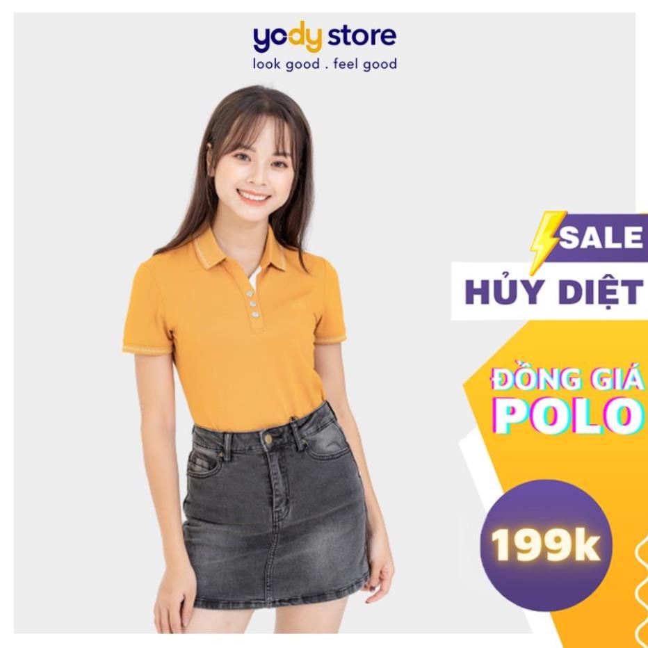 SALE Áo Phông Polo Nữ Yody Áo Thun Có Cổ Coolmax Lacoste Áo Thun Đồng Phục - Mã: APN3516 Xịn 👑 ⭐ !!