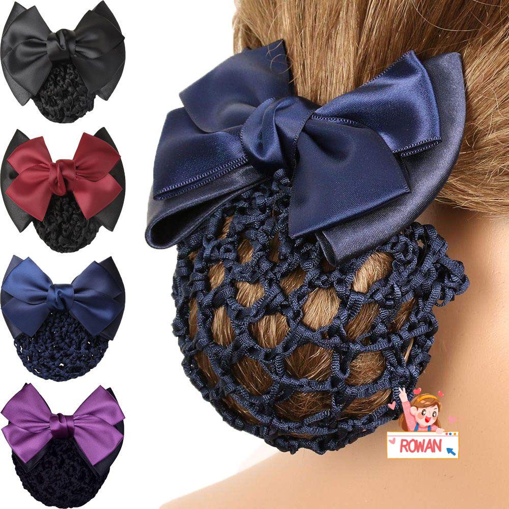 Kẹp Tóc Trang Trí Nơ Lưới Co Giãn
