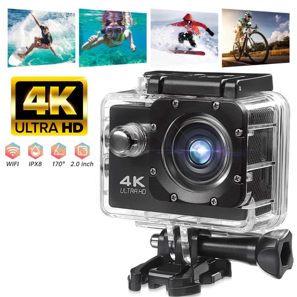 Camera hành trình, Camera hành trình 4k chống rung Ultra HD DV, Hỗ trợ kết nối Wifi, Chống nước, Chống rung- BEST SELLER | BigBuy360 - bigbuy360.vn