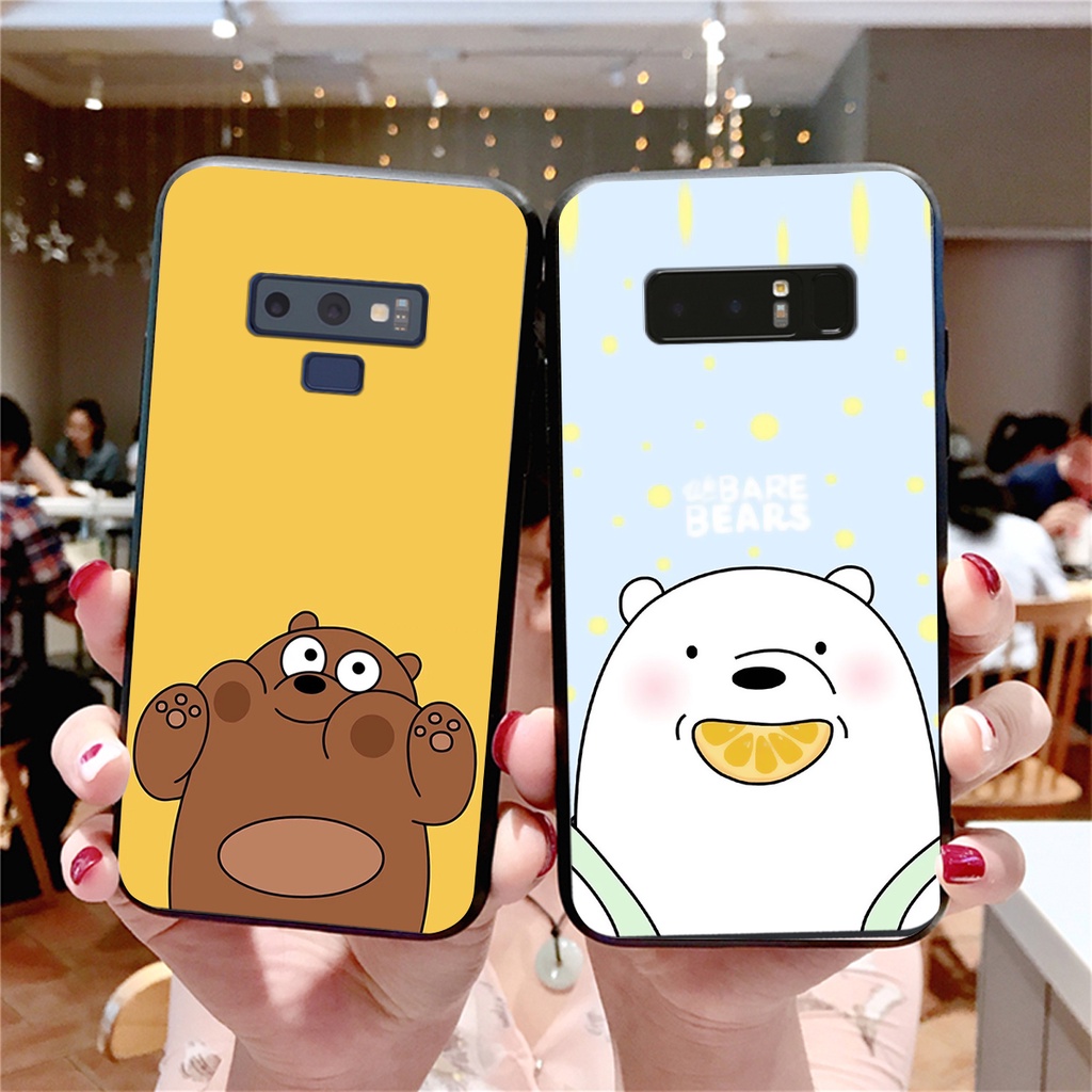 [Freeship từ 50k] ỐP LƯNG SAMSUNG NOTE 8 - NOTE 9 IN HÌNH GẤU WE BARE BEARS CHẤTLƯỢNG-SIÊUBỀN-SIÊUĐẸP | BigBuy360 - bigbuy360.vn