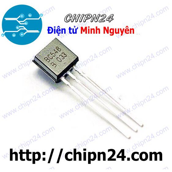 [10 CON] Transistor BC548 TO-92 NPN 100mA 30V (548)