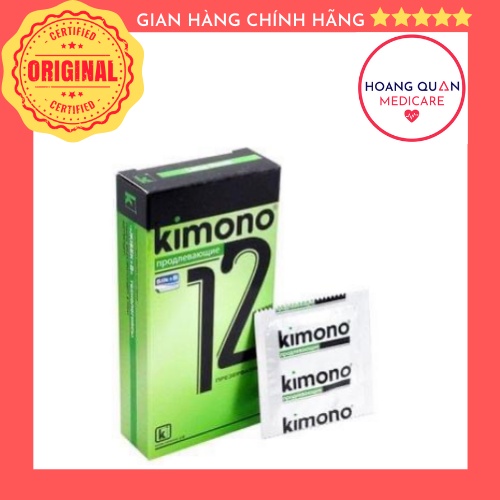 Bao Cao Su Kimono Green Kéo Dài, Siêu Mỏng, Xuất Xứ Nga 12c