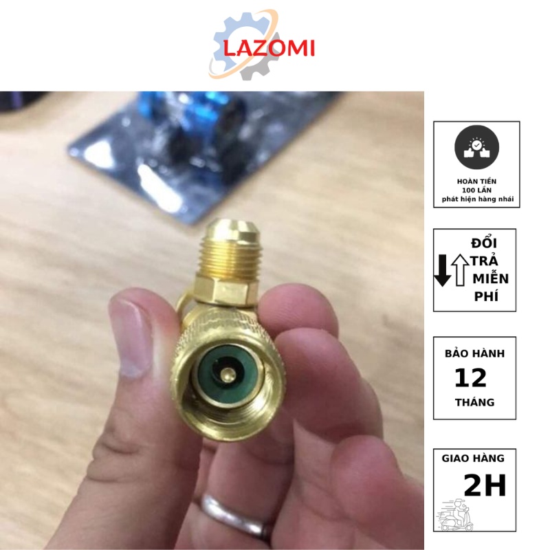 Van nạp ga, van chống bỏng Tasco TB640  - TB620 cho ga R22/134A) Lazomi